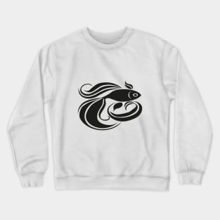 BLACK GOLDFISH Crewneck Sweatshirt